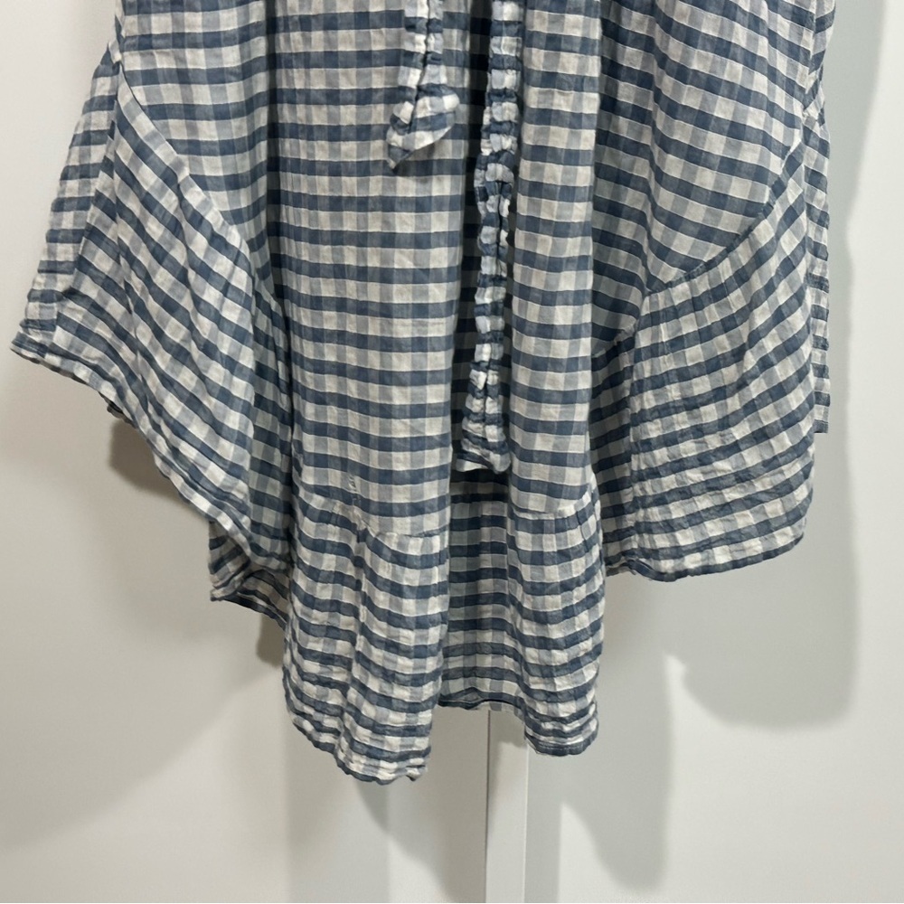 Maeve by Anthropologie Gingham Shirt Dress – Size 4 – With Slip - Picture 6 of 10